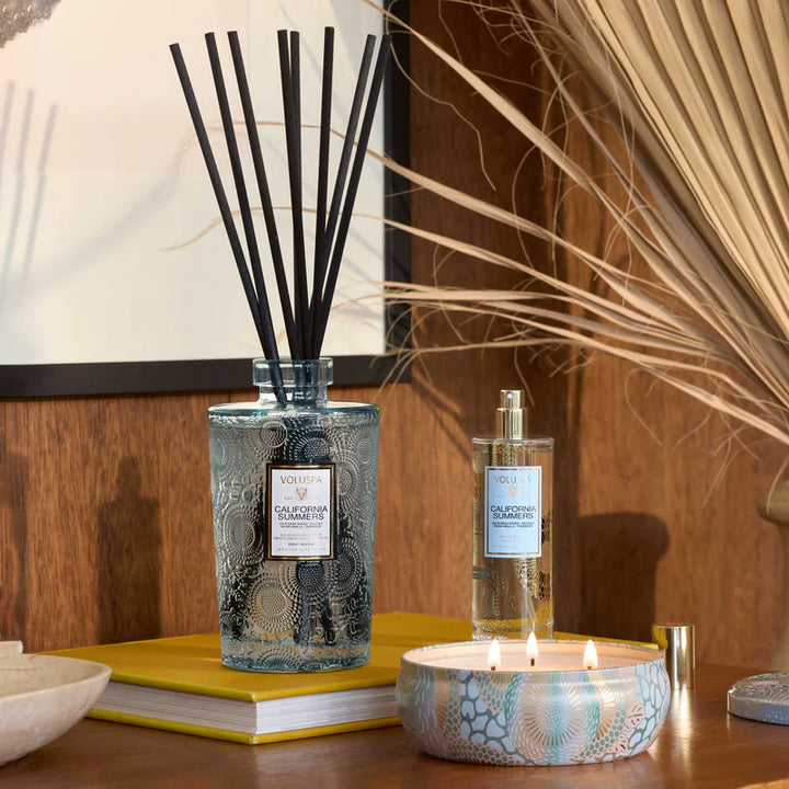 3 Wick Tin Candle California Summers
