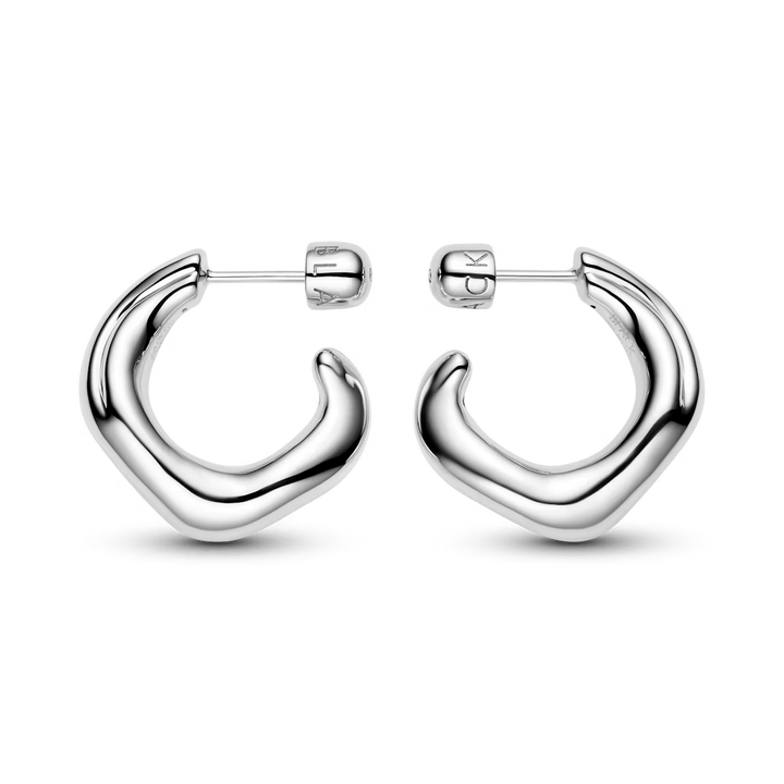 Anil Hoop Large Silver