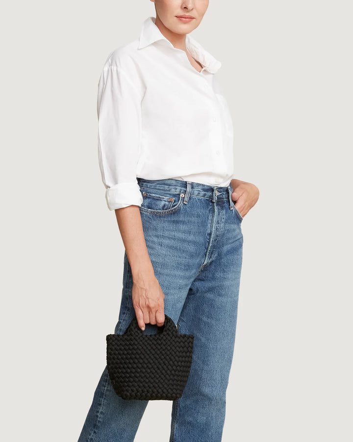 St Barths Petite Tote Black