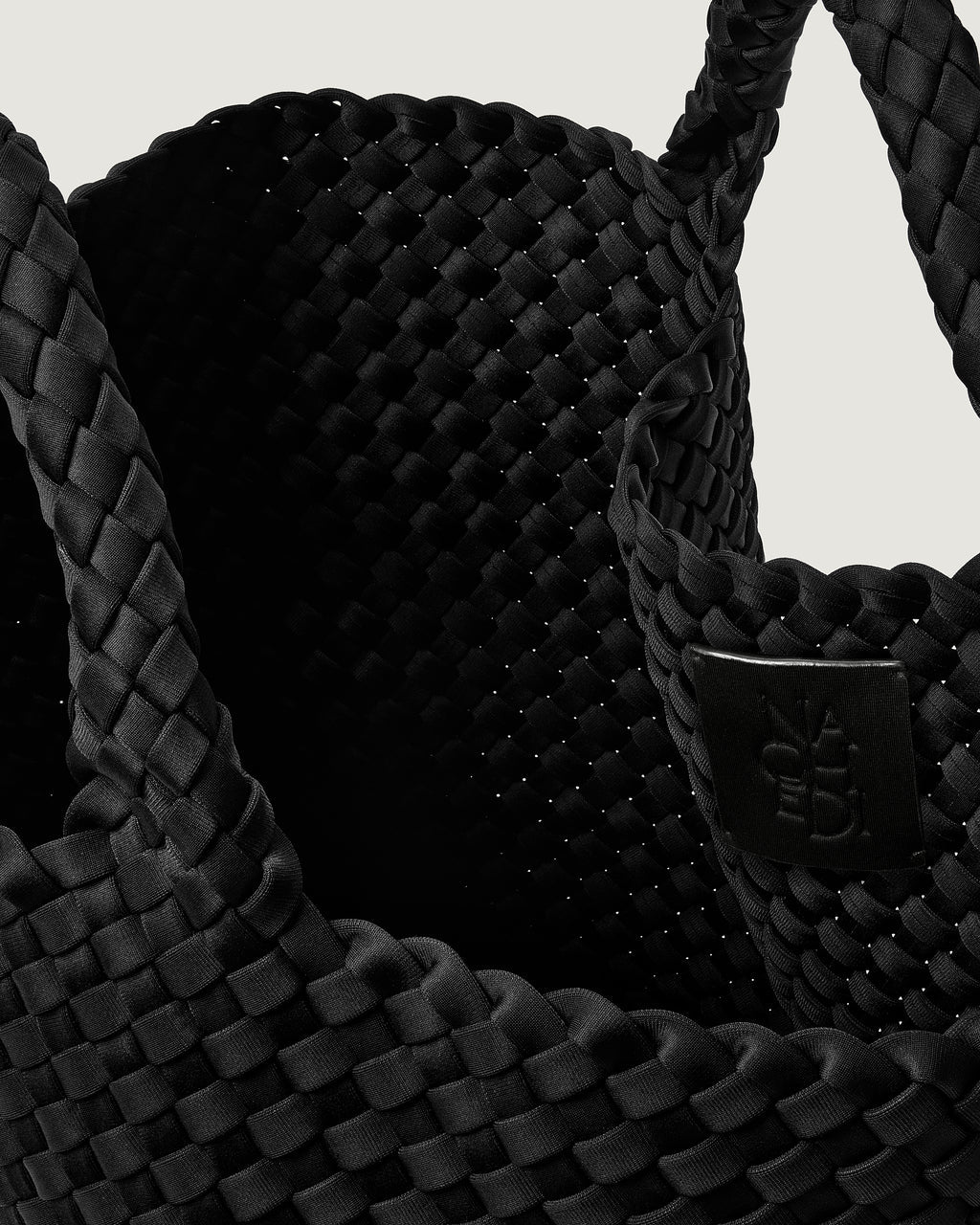 St Barths Medium Tote Black