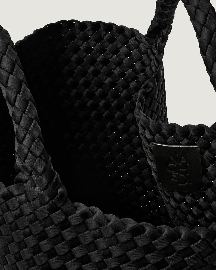 St Barths Medium Tote Black