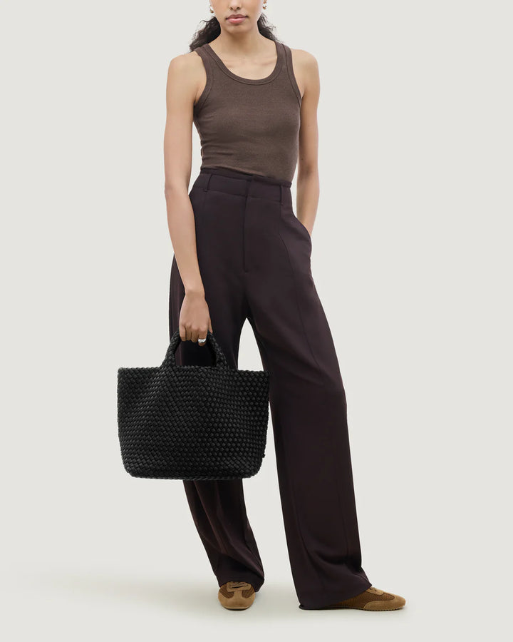 St Barths Medium Tote Black