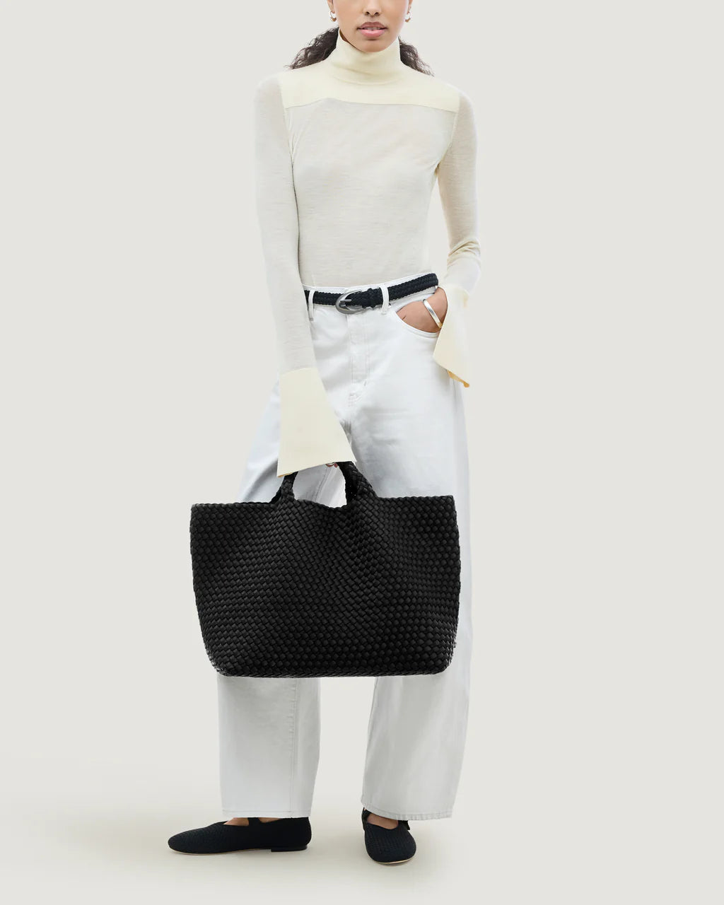 St Barths Large Tote Black