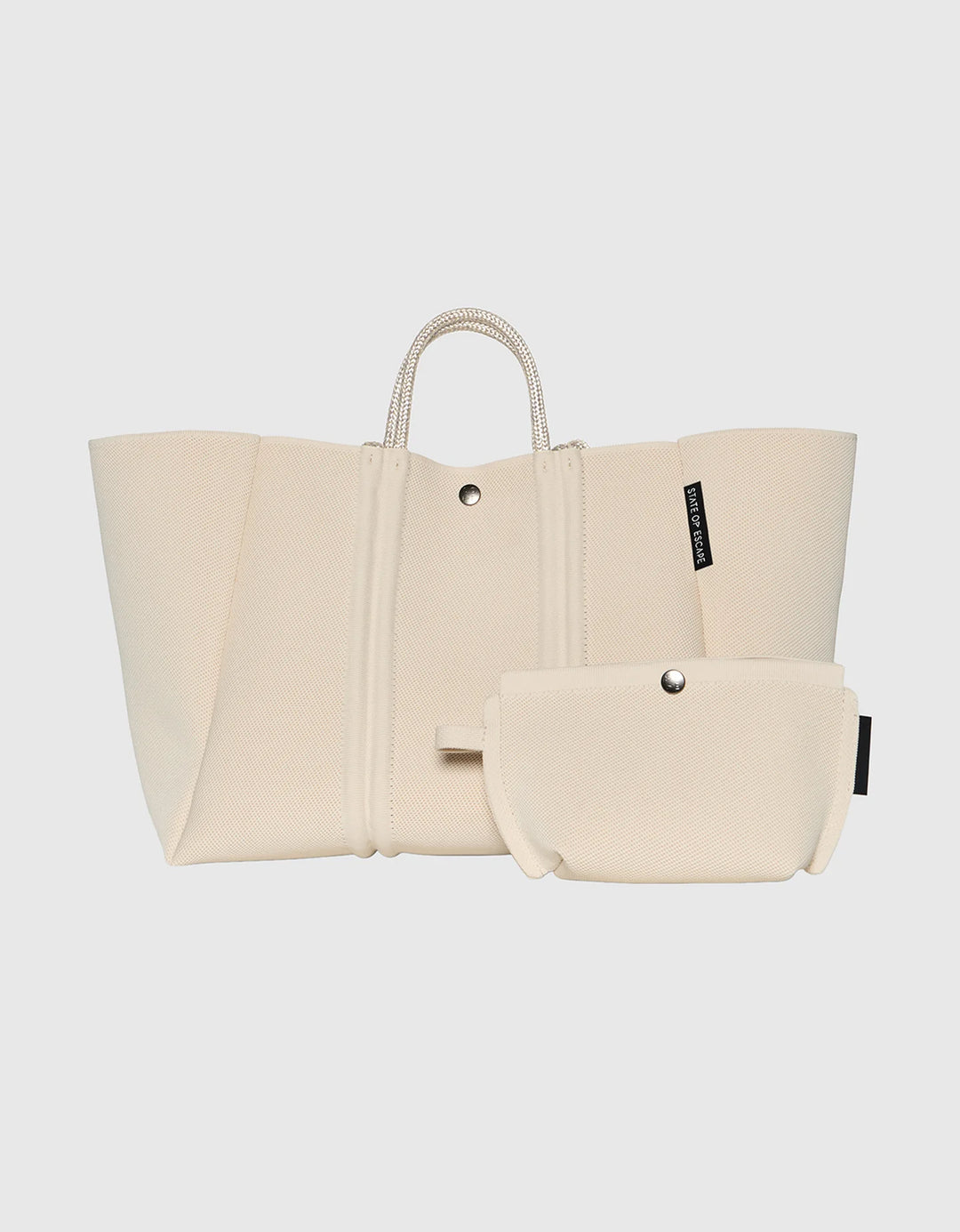 Meredian Large Tote Creme