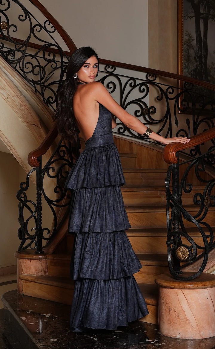 Angel Open Back Maxi Dress