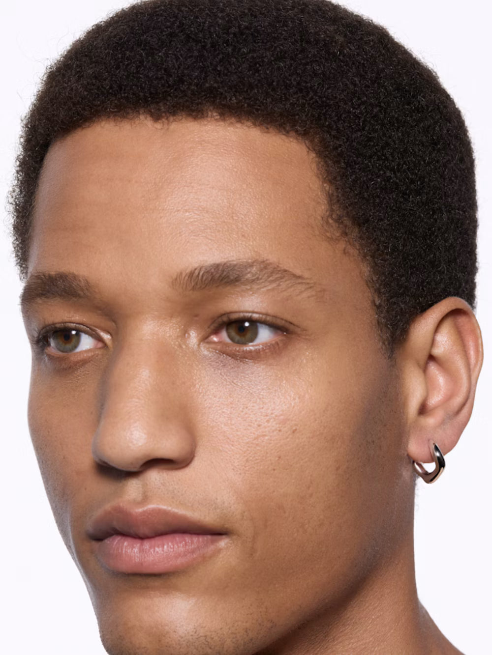 Anil Hoop Small Silver