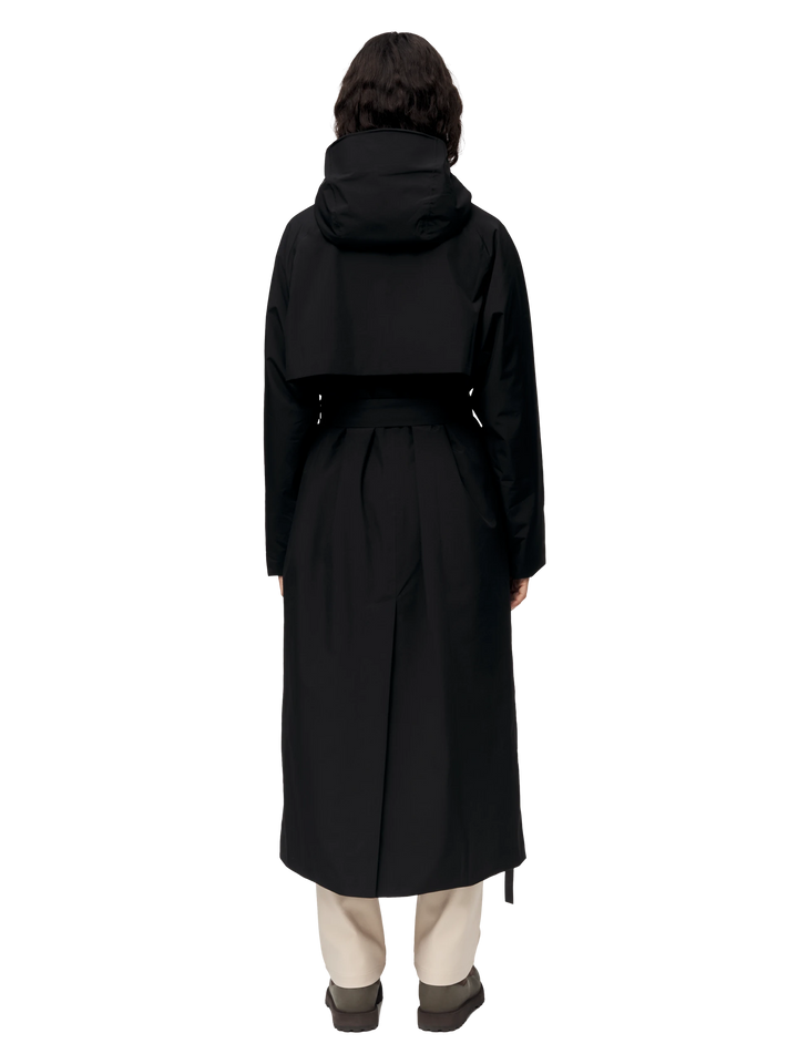 Åse insulated coat Black
