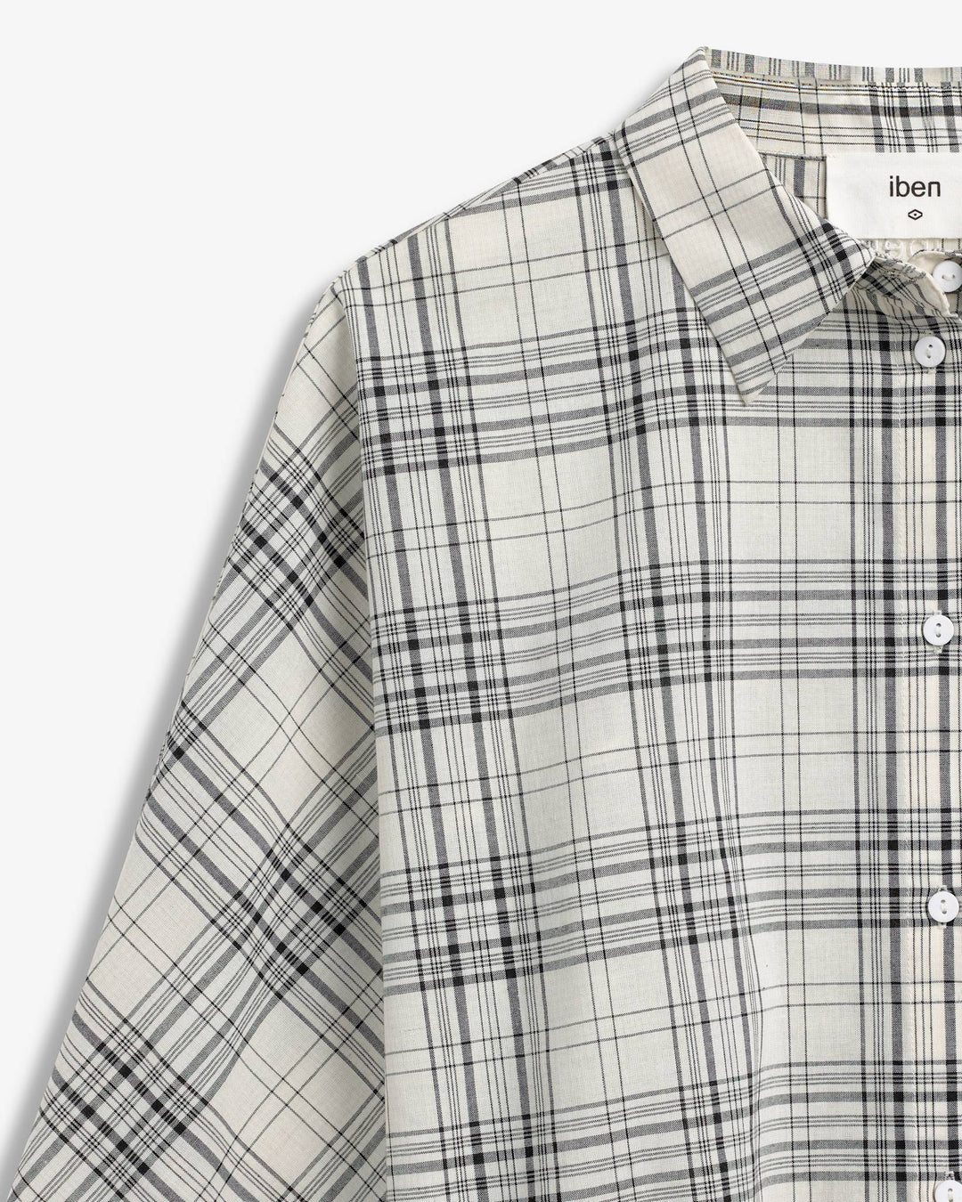 Atari Shirt White Check