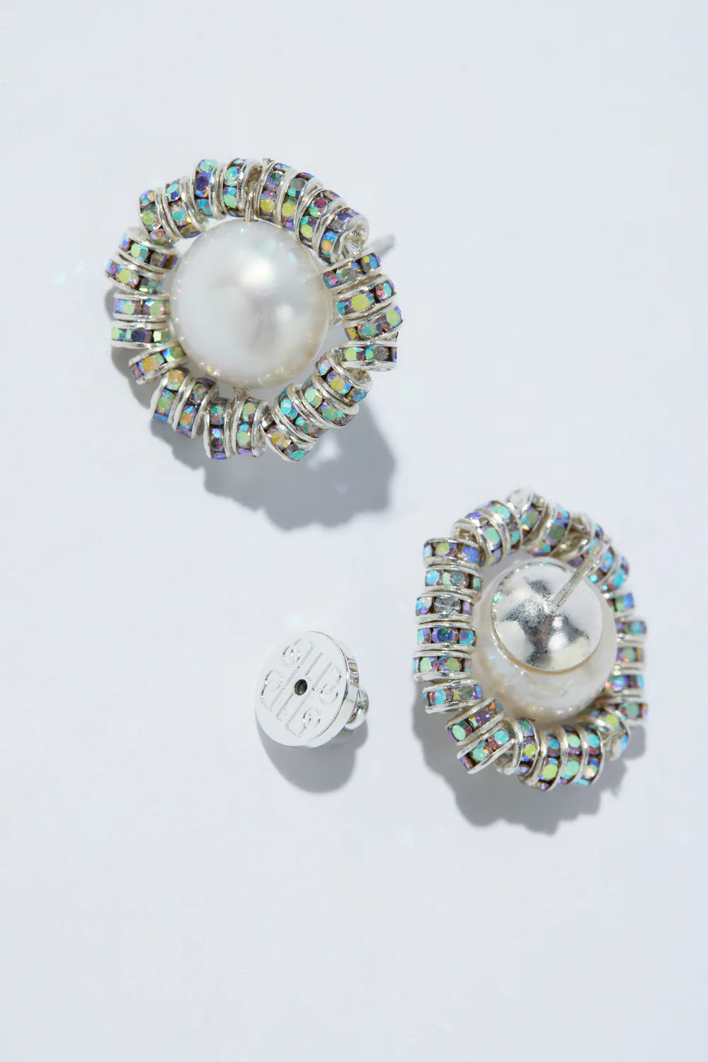 Baby Perla Studs Silver