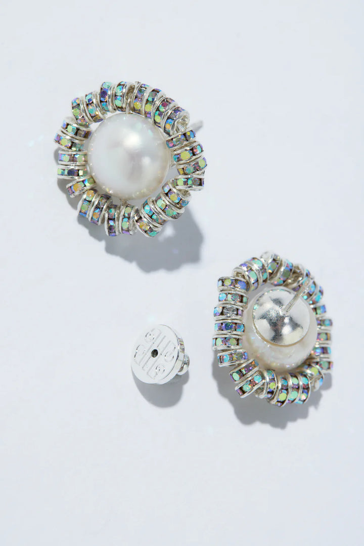 Baby Perla Studs Silver