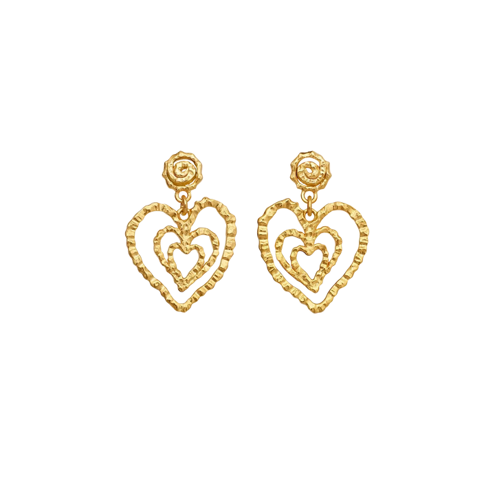 Beate Petite Earrings Silver