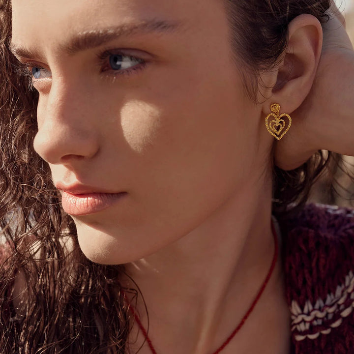 Beate Petite Earrings Silver