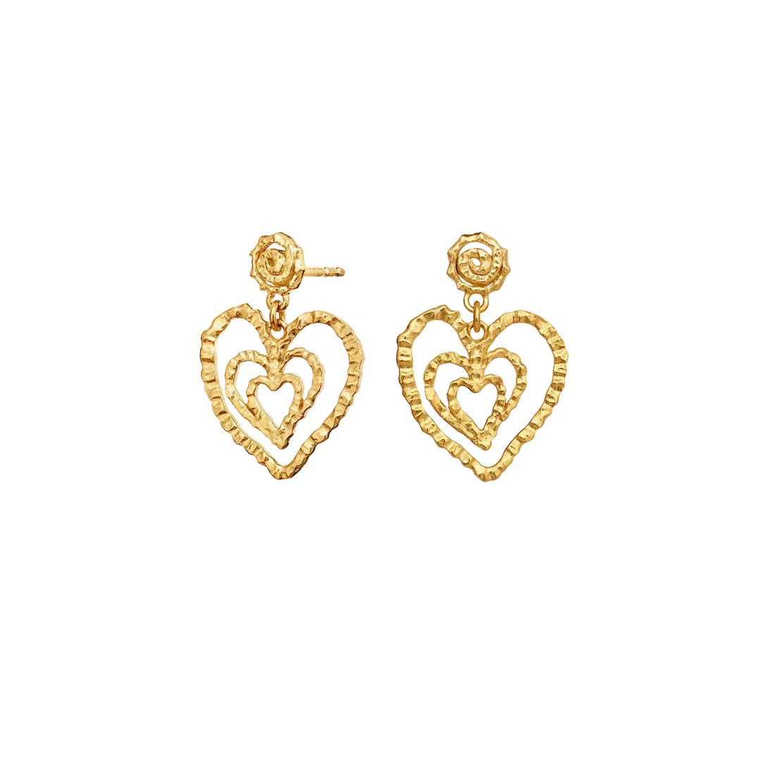 Beate Petite Earrings Silver