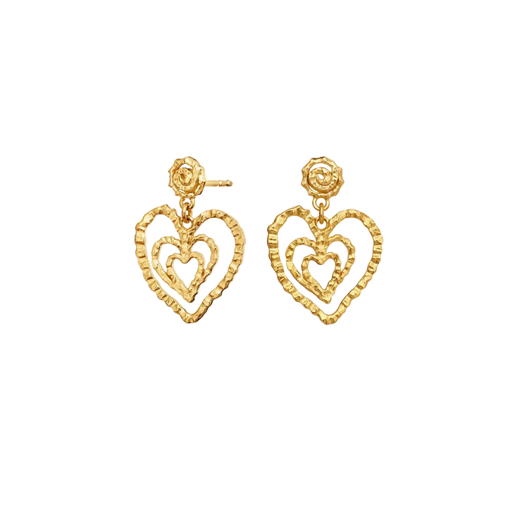 Beate Petite Earrings Silver