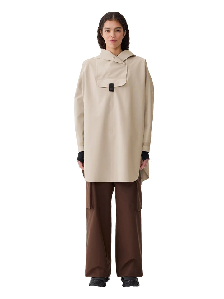 Bergen poncho Beige