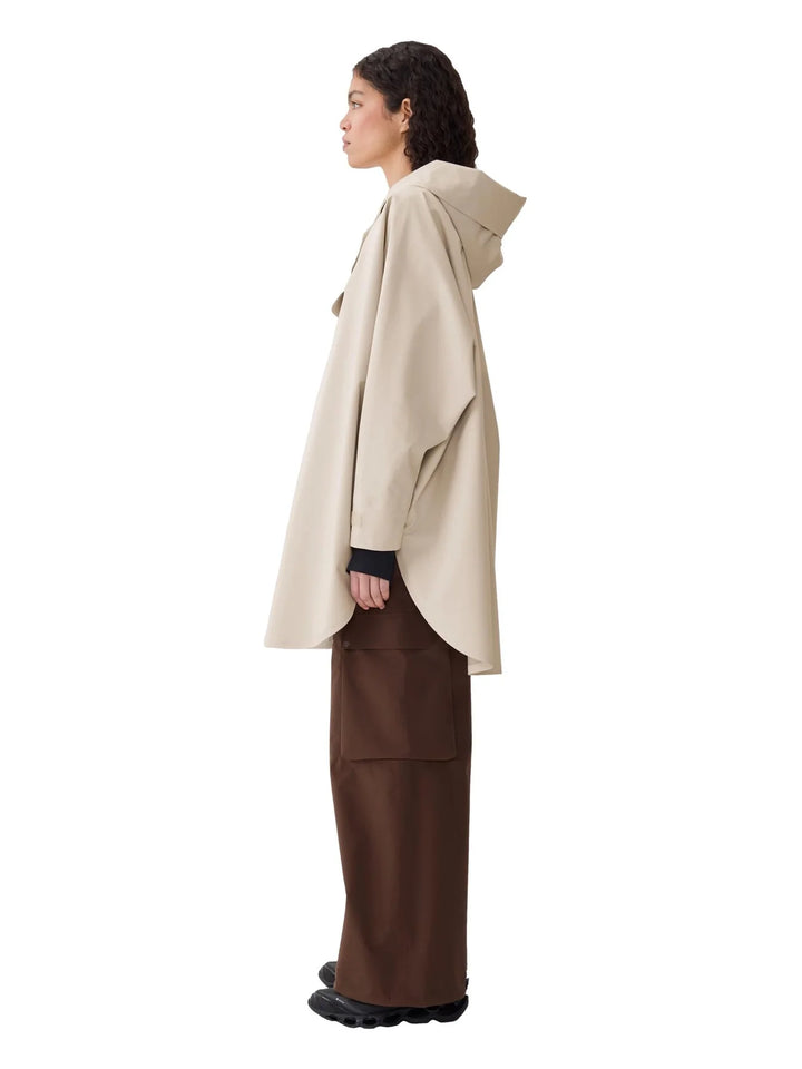 Bergen poncho Beige
