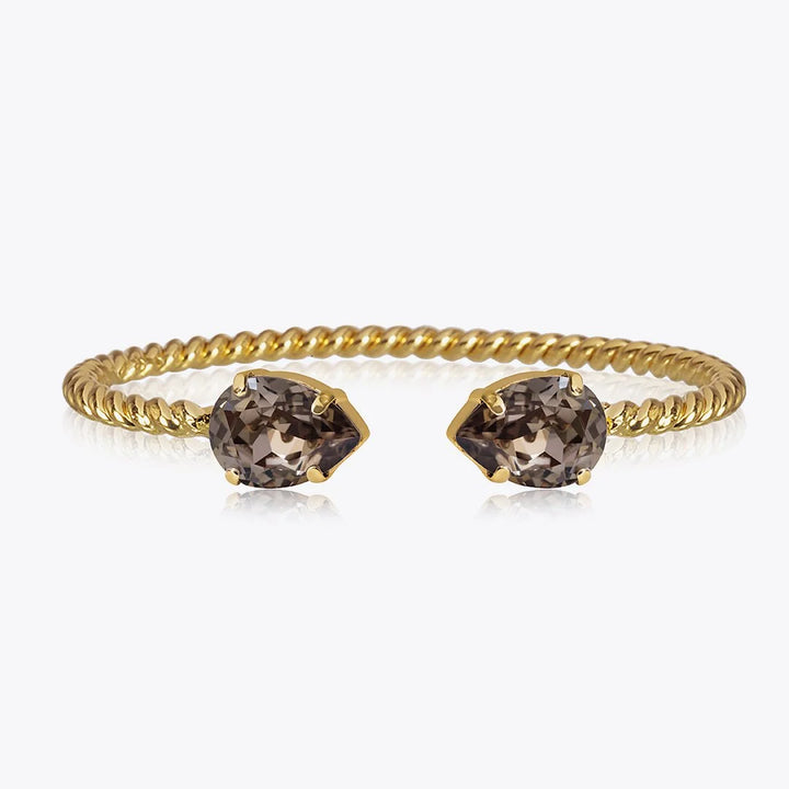 Mini drop bracelet greige