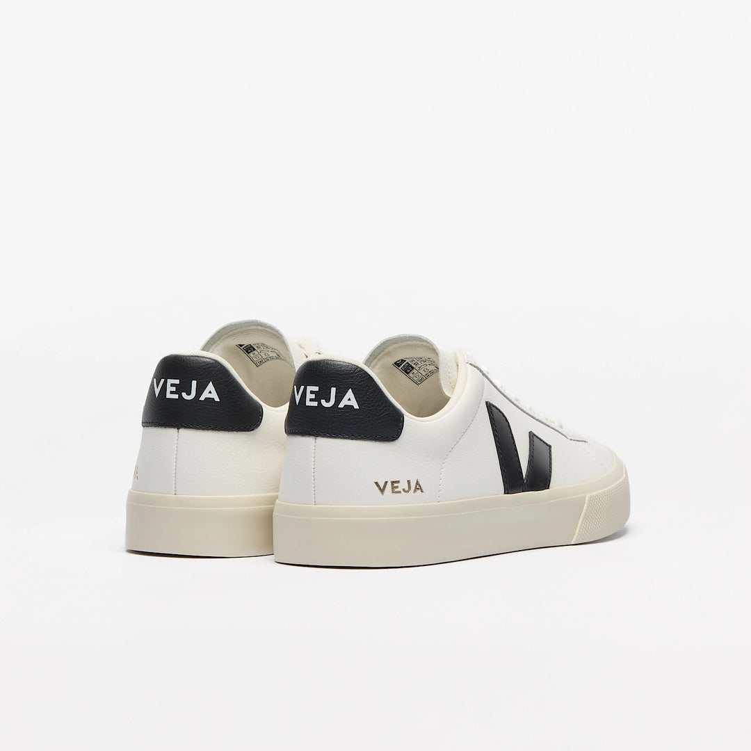 Campo Leather White Black