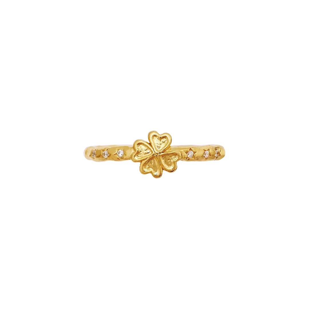 Clover Ring Gold
