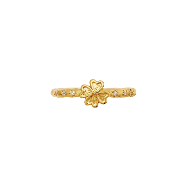 Clover Ring Gold