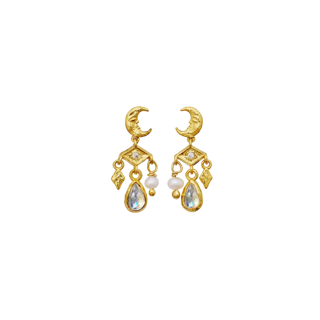 Colline Earrings Gold