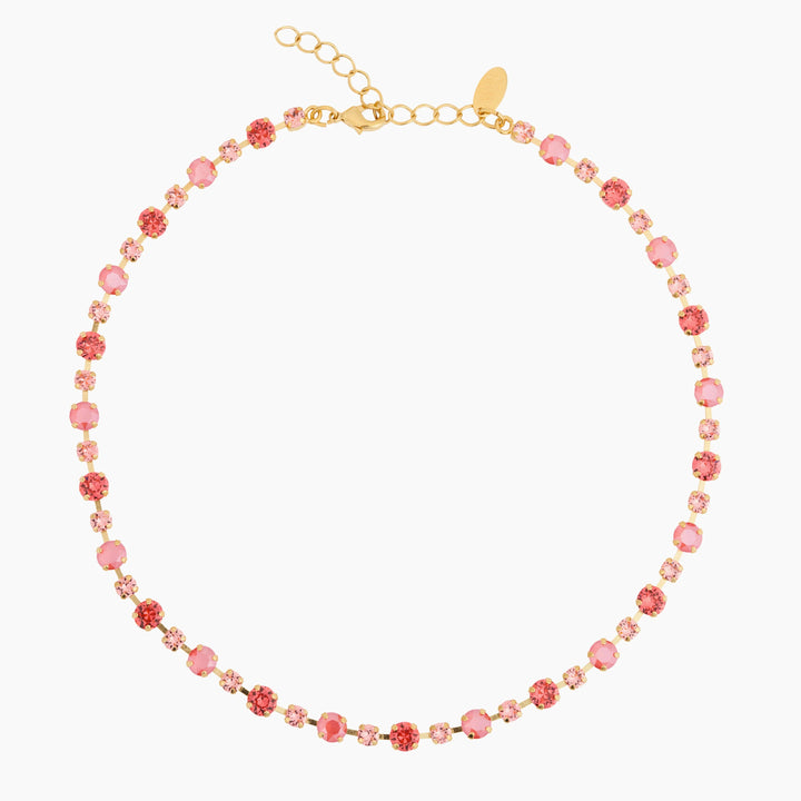 Calanthe necklace light coral combo