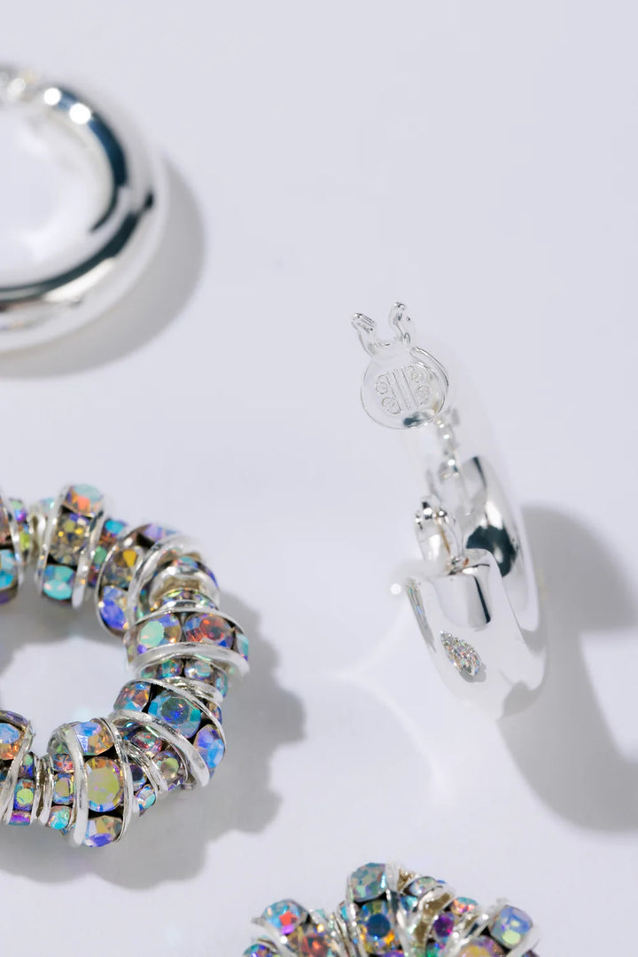 Les Creoles Petites Silver