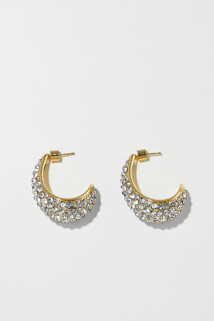Small Crescent hoops