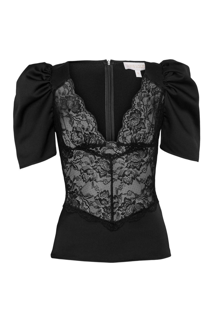 Francis top Black