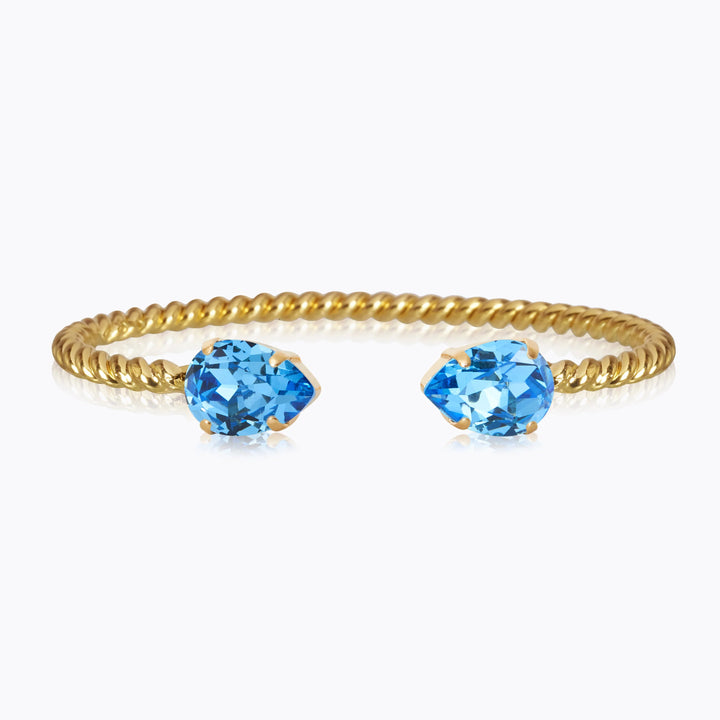 Mini drop bracelet ice blue