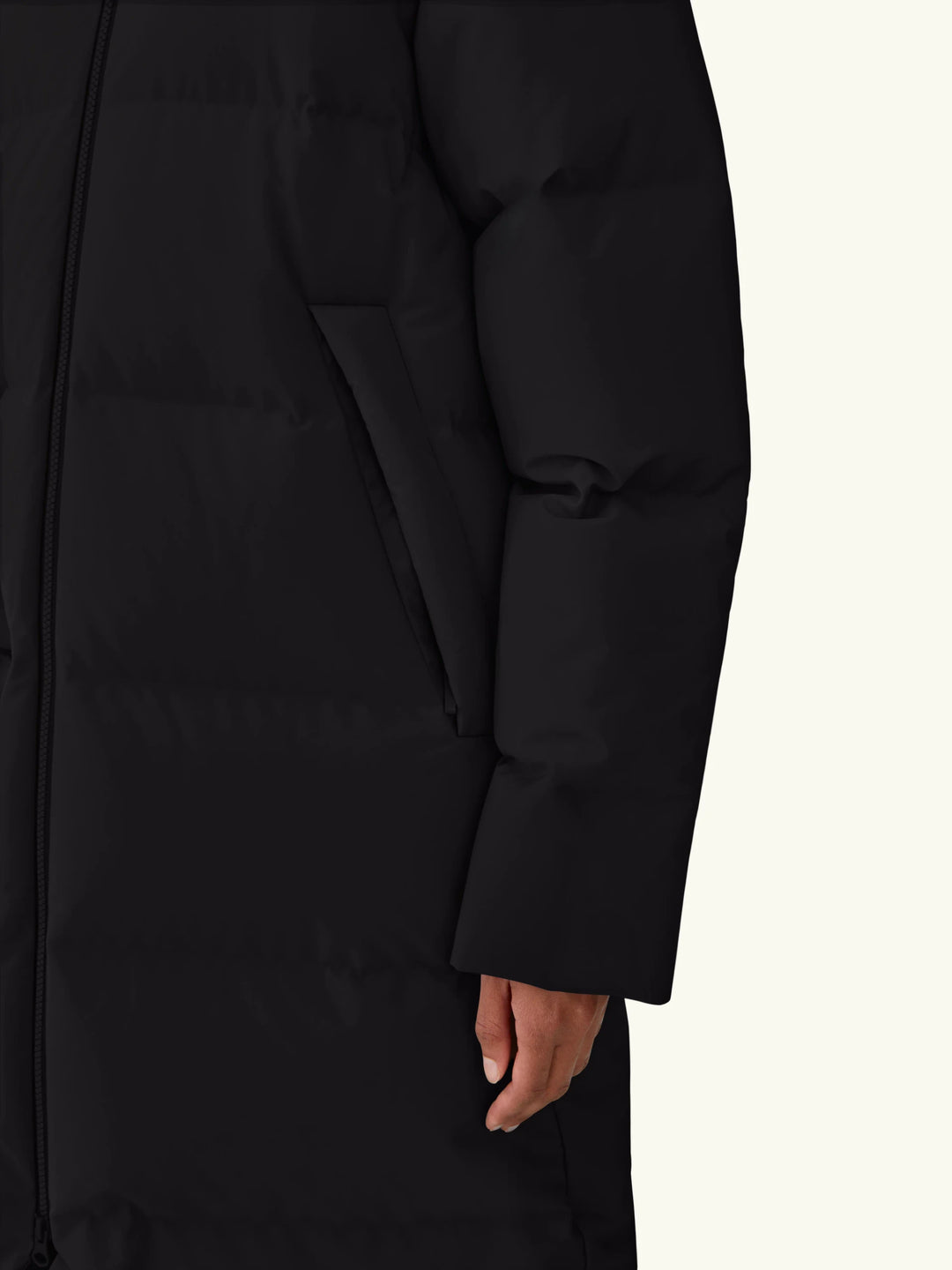 Innvik down coat - Black