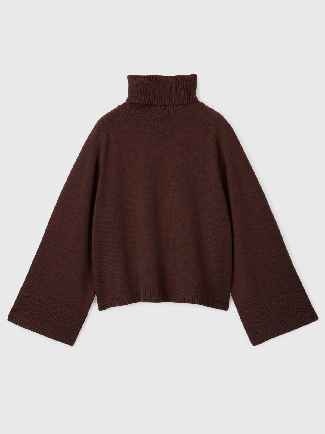 Issa Turtleneck Sweater Chocolate Brown