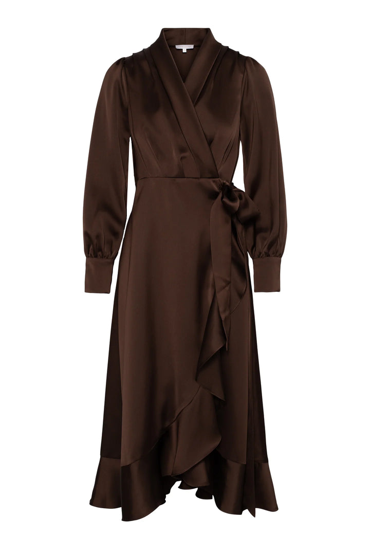 Iza Midi Dress Espresso