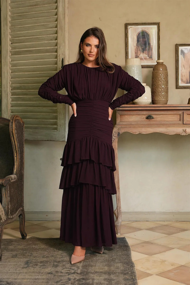 Jessie Long Sleeve Maxi dress