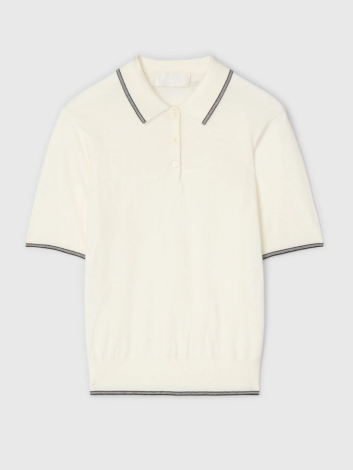 Knit Polo Tee