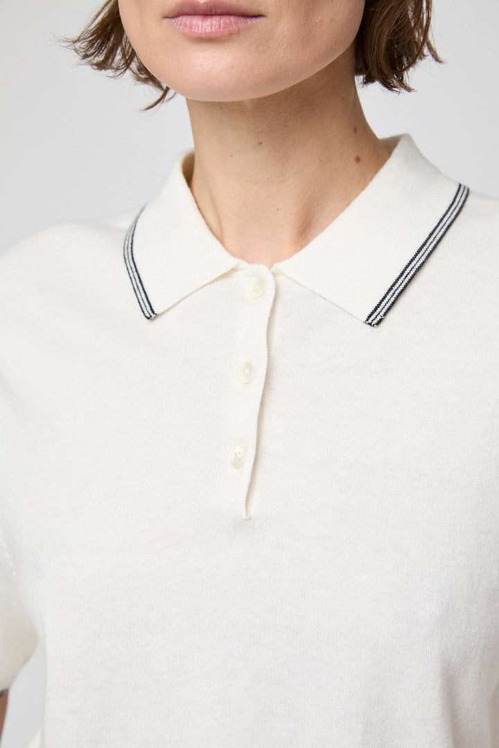 Knit Polo Tee