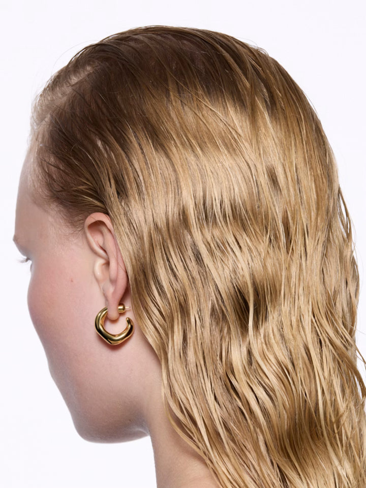 Anil Hoop Large Gold
