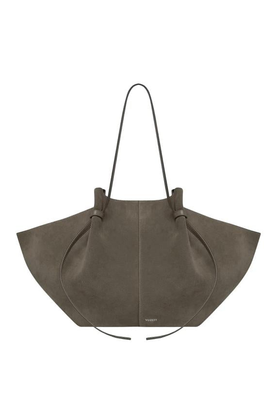 Large Mochi Suede Taupe