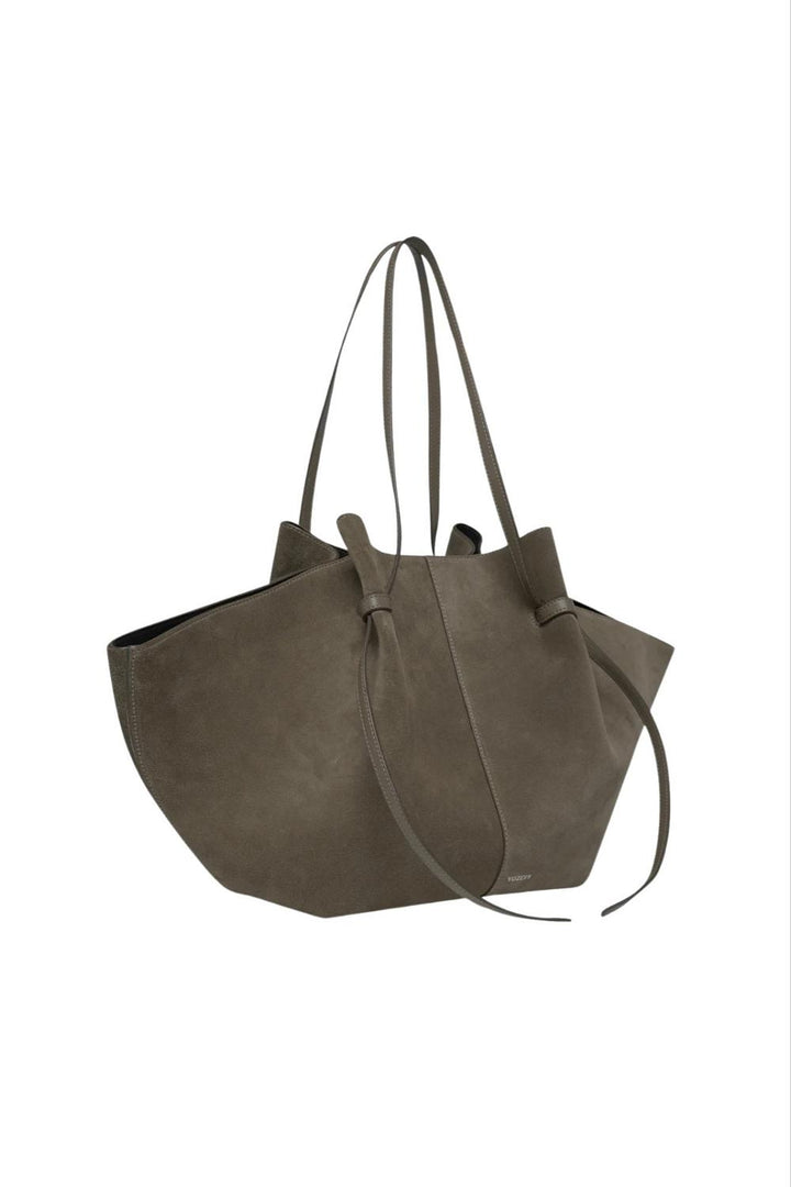 Large Mochi Suede Taupe