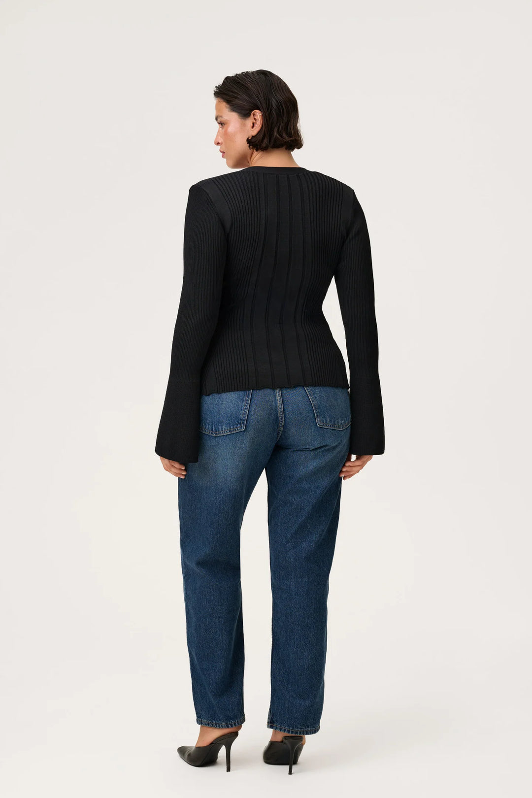 Lugo Cardigan Black