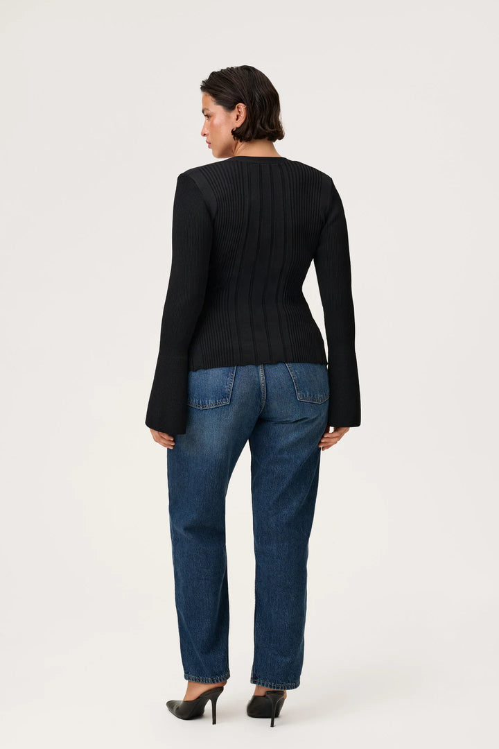 Lugo Cardigan Black