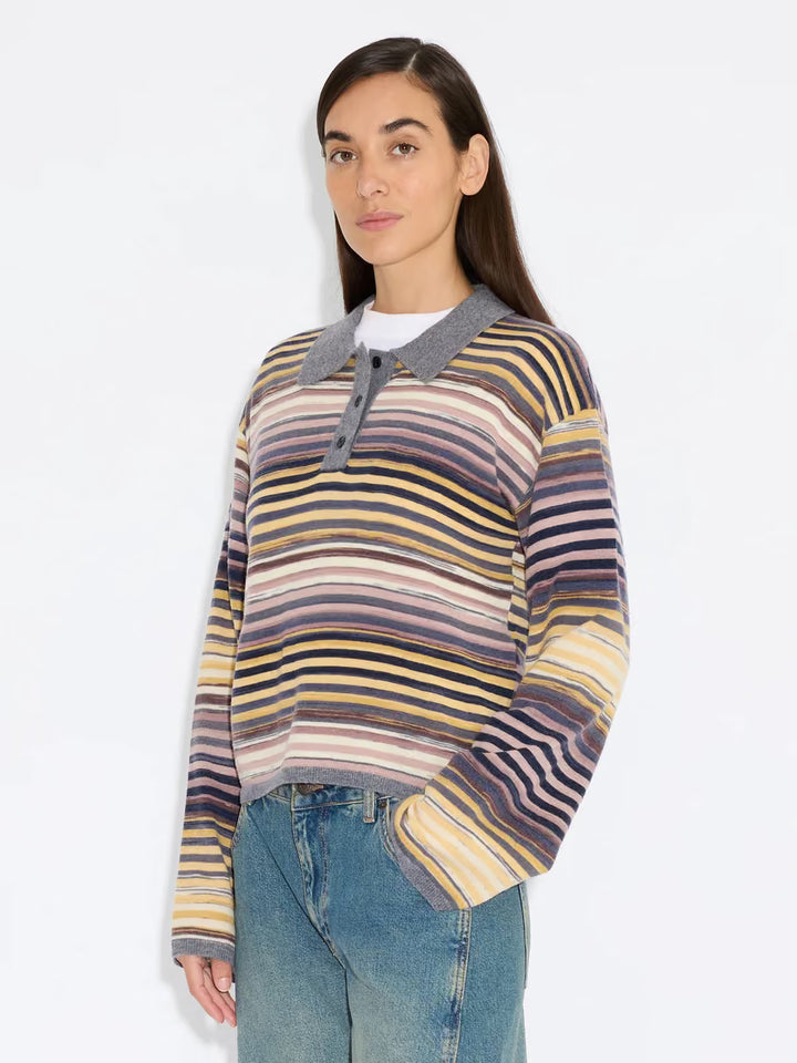 Luna Space Yarn Polo