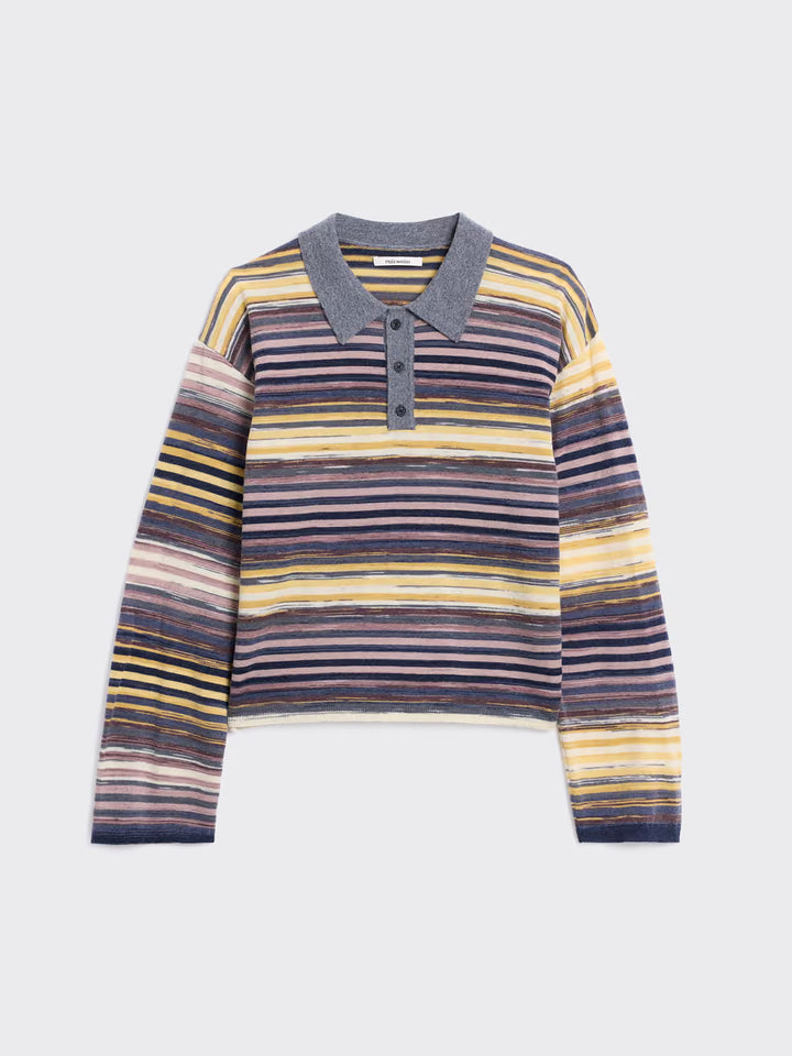 Luna Space Yarn Polo