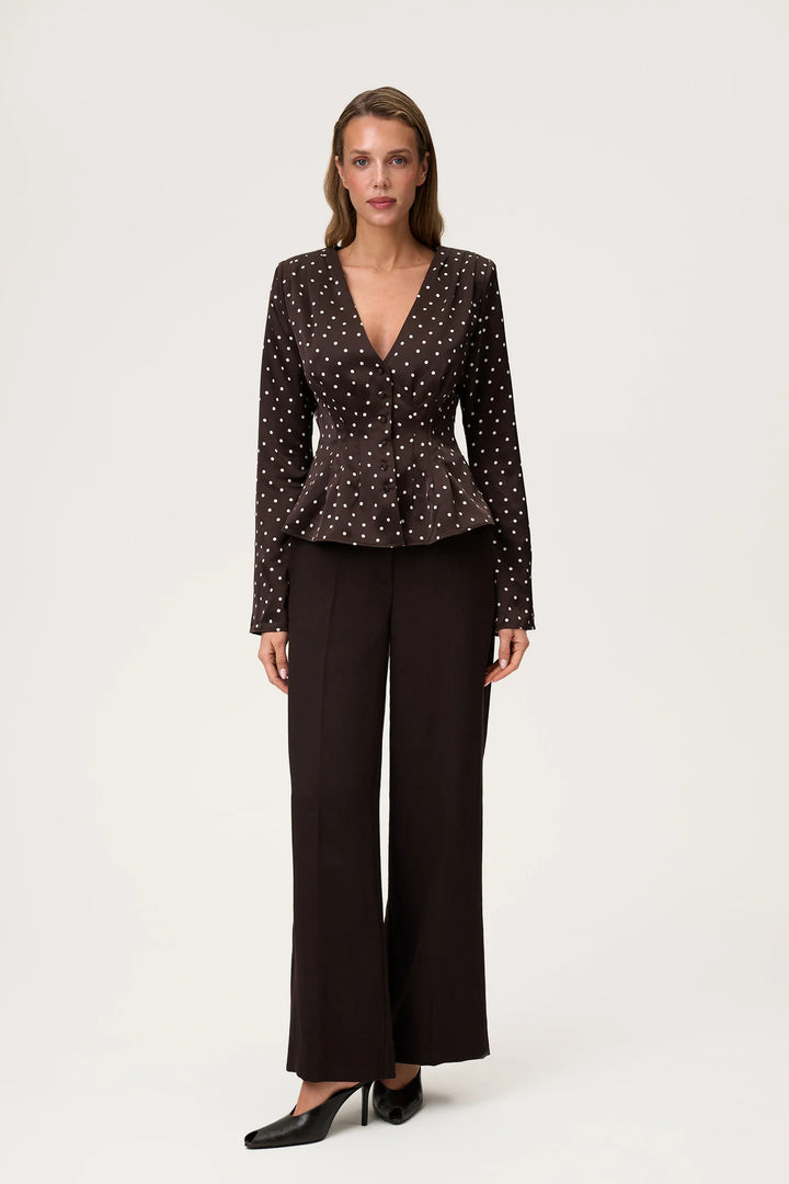 Marmo Blouse Espresso