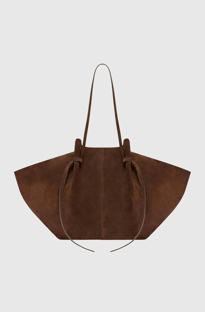 Large Mochi Suede Chocolate