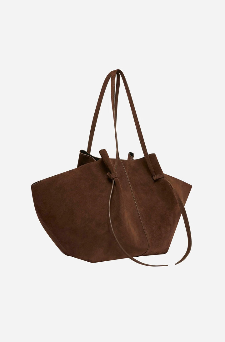 Large Mochi Suede Chocolate