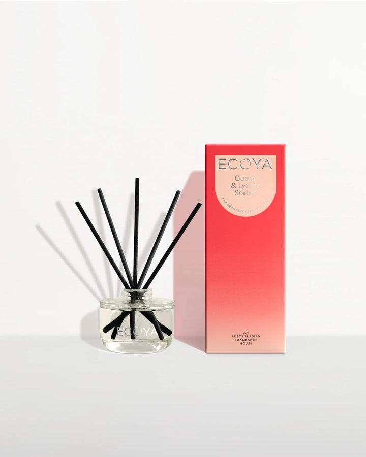 Mini Reed Diffuser Guava &amp; Lychee Sorbet