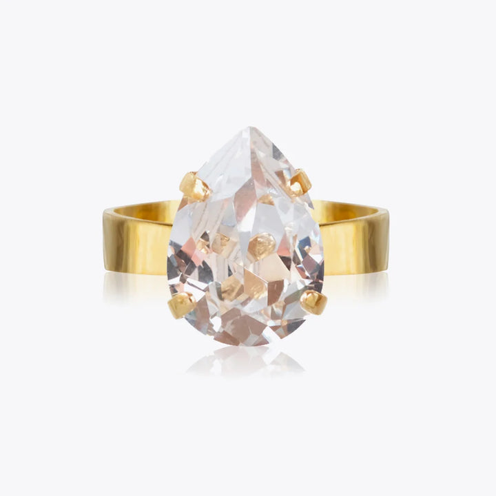 Mini drop ring Crystal