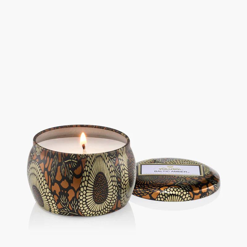 Mini Tin Candle Baltic Amber