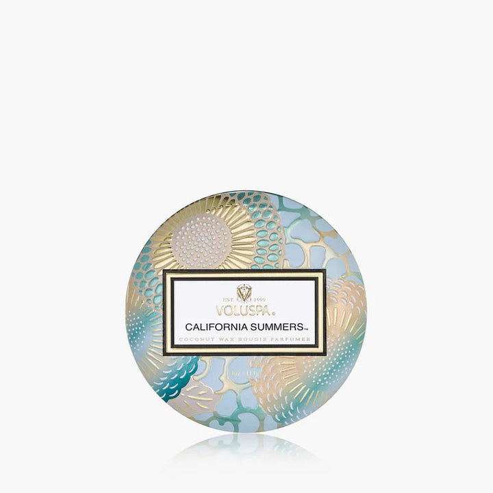 Mini Tin Candle California Summers